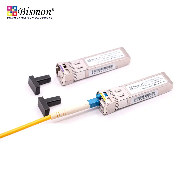 10G BiDi SFP+ 1490/1550nm 80KM LC Optical Transceiver
